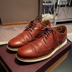 Cole Haan ØriginalGrand Wingtip Oxford Brown size 10.5
